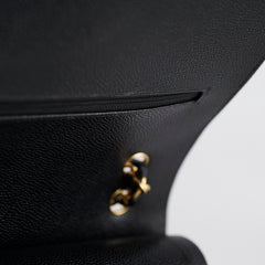 Chanel Maxi Classic Double Flap Black Caviar 2022