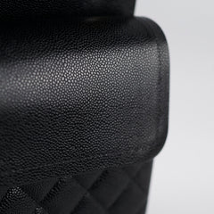 Chanel Maxi Classic Double Flap Black Caviar 2022