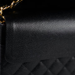 Chanel Maxi Classic Double Flap Black Caviar 2022