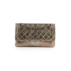 Chanel Reissue 227 Quilted Flap Bronze Serial 11