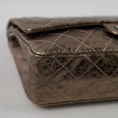 Chanel Reissue 227 Quilted Flap Bronze Serial 11