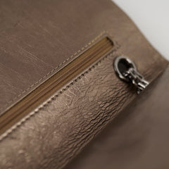 Chanel Reissue 227 Quilted Flap Bronze Serial 11