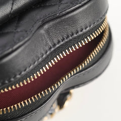 Chanel Mini Heart Belt Bag Black 32 Series