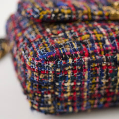 Chanel 19 Tweed Small Multicolor Microchip