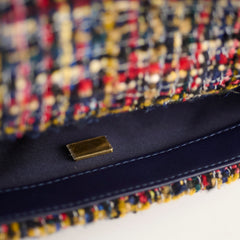 Chanel 19 Tweed Small Multicolor Microchip