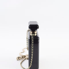Chanel 17A Limited Edition Plexiglass Perfume Bottle Clutch Bag