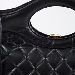 Chanel 31 Calfskin Large LGHW Black Microchip
