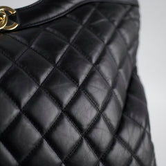Chanel 31 Calfskin Large LGHW Black Microchip