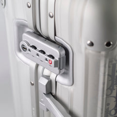 Dior x Rimowa Men's Designer Rimowa Carry on Suitcase