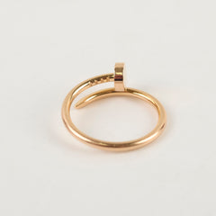 Cartier Juste Un Clou Ring Small Model Pink Gold Size 53