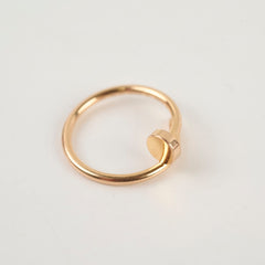 Cartier Juste Un Clou Ring Small Model Pink Gold Size 53