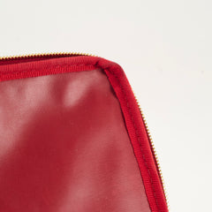 Chanel Vintage Caviar Vanity Red Series 4
