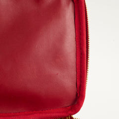 Chanel Vintage Caviar Vanity Red Series 4