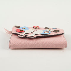 LV Epi Birds Victorine Wallet Pink