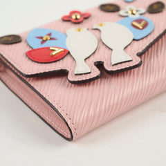 LV Epi Birds Victorine Wallet Pink