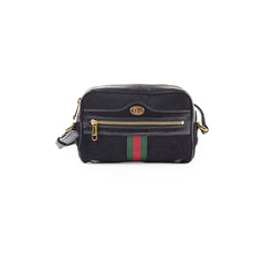 Gucci Suede Ophidia Crossbody Black