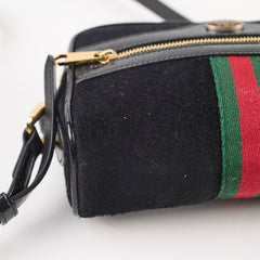 Gucci Suede Ophidia Crossbody Black