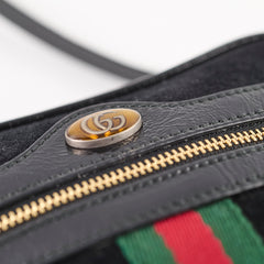 Gucci Suede Ophidia Crossbody Black