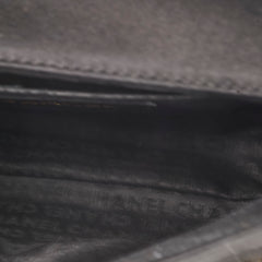 Chanel Chocolate Bar Mini Flap Black Satin