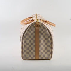 Louis Vuitton Keepall Bandouliere 45 Damier Azur