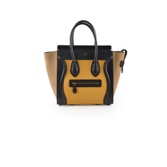 Celine Micro Luggage Bag Tri-colour