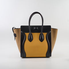 Celine Micro Luggage Bag Tri-colour