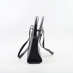 Hermes Black Document Holder Tote Bag