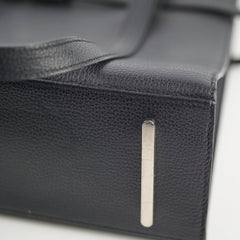 Hermes Black Document Holder Tote Bag
