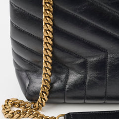 Saint Laurent Large Lou Lou Bag Black GHW