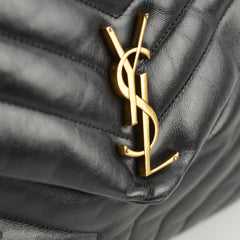 Saint Laurent Large Lou Lou Bag Black GHW