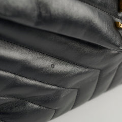 Saint Laurent Large Lou Lou Bag Black GHW