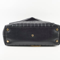 Saint Laurent Large Lou Lou Bag Black GHW