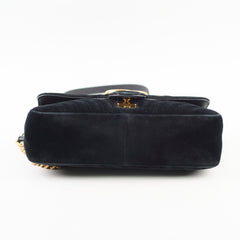 Gucci Marmont Velvet Small Black