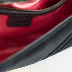 Gucci Marmont Velvet Small Black