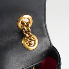 Gucci Marmont Velvet Small Black