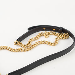 Chanel Mini Boy Bag Black Caviar GHW (Microchip)