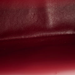 Chanel Single Flap Jumbo Red Caviar SHW 13 series