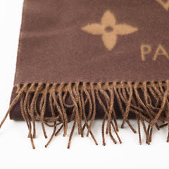 Louis Vuitton Reykjavik Cashmere Scarf Brown