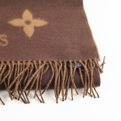 Louis Vuitton Reykjavik Cashmere Scarf Brown