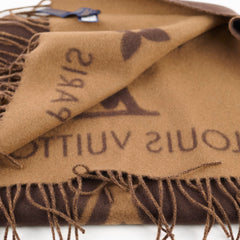 Louis Vuitton Reykjavik Cashmere Scarf Brown