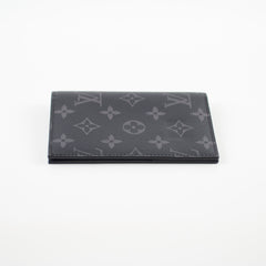 Louis Vuitton Passport Cover Monogram Eclipse