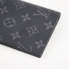 Louis Vuitton Passport Cover Monogram Eclipse