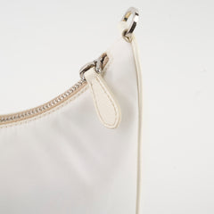 Prada Re-Edition 2005 Nylon Bag White