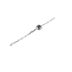 Cartier Blue Sapphire Bracelet White Gold