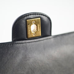 Chanel Rectangular Mini Black Chevron