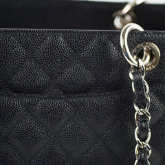Chanel GST Tote Caviar Black Serial 13