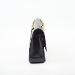 Chanel Caviar Jumbo Double Flap Black Series 24