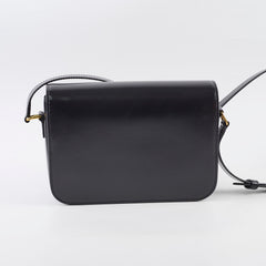 Celine Classique Triomphe Shiny Calfskin Black