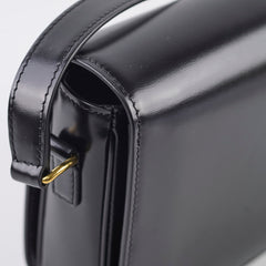 Celine Classique Triomphe Shiny Calfskin Black