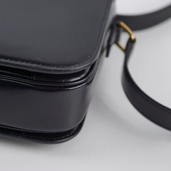Celine Classique Triomphe Shiny Calfskin Black